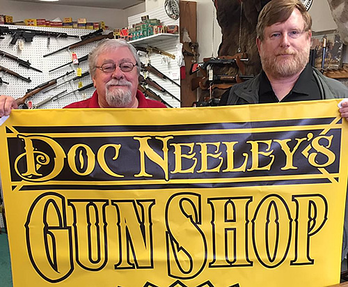 Doc Neeleys Gun Shop has Experienced Staff